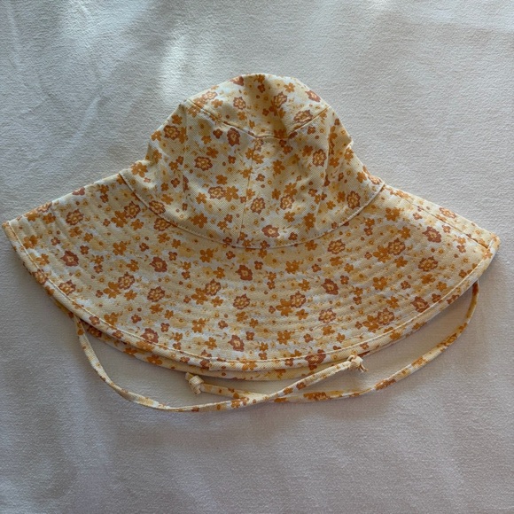 Lack‎ of Color Floral Sun Hat S/M Wide Brim Beach Resort Vacation Chic NWT main image 8